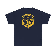 T-shirt Troupes de marine avec impression logo HV " Troupes de Marine "