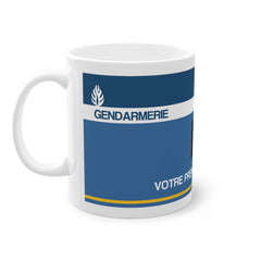 Mug BMO Gendarmerie Personnalisé | Grade & Nom | Cadeau Gendarmerie