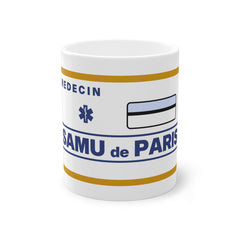 Mug SAMU de Paris Vintage | Design Authentique des Véhicules d'Époque 🚑