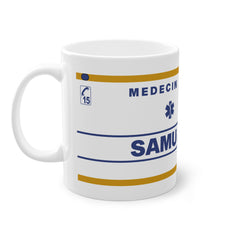 Mug SAMU de Paris Vintage | Design Authentique des Véhicules d'Époque 🚑