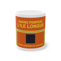 Mug Grade Marins-Pompiers de l'Île-Longue : Symbole d'Engagement et de Dévouement