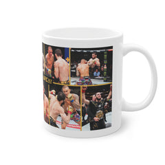 UFC 302 mug: Dustin Poirier vs Islam Makhachev 