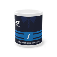 Mug Uniforme Bleu - Police Municipale