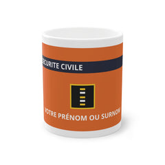 Mug Grade Personnalisable - Réserve Communale de Sécurité Civile