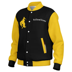 Veste Baseball Premium Yellowstone | Style Western Vintage | Cadeau Idéal pour Fans de Country