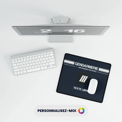 Mouse Pad - Gendarmerie with customizable rank