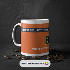 Mug Grade Personnalisable - Réserve Communale de Sécurité Civile