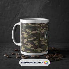 Mug Grade Personnalisable - Treillis Militaire de la Cavalerie de la Légion Étrangère