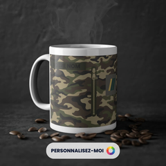 Mug Grade Personnalisable - Treillis Militaire de l'Infanterie de la Légion Étrangère