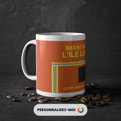 Mug Grade Marins-Pompiers de l'Île-Longue : Symbole d'Engagement et de Dévouement