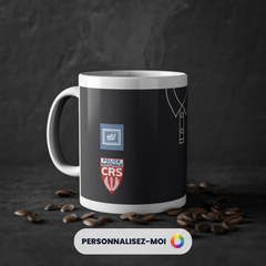 Mug Grade CRS Personnalisable : Emblème de Courage et de Résilience