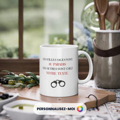 Mug Personnalisé Les Filles Sages - Un Cadeau Audacieux et Unique ! 🎁