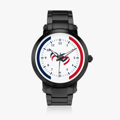 Montre Cadran Tricolore Automatique – Sophistication Mécanique sans Batterie 🇫🇷